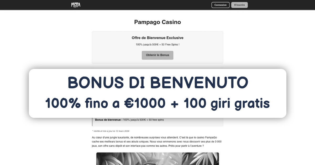 Pampago Casino Italia