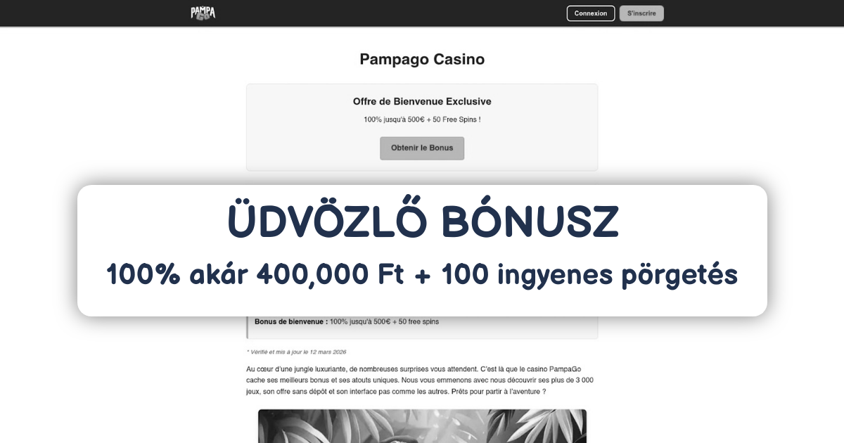 Pampago Casino Magyarország